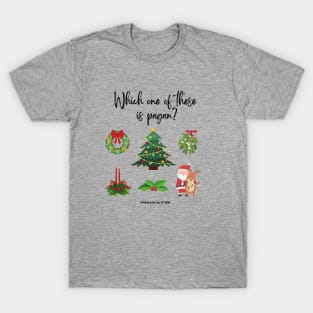 Christmas is pagan? T-Shirt